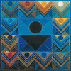 Prakriti Blue - Sayed Haider Raza - Framed Prints