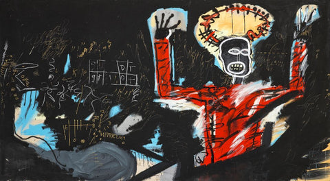 Profit 1 - Jean-Michel Basquiat - Abstract Expressionist Painting - Life Size Posters by Jean-Michel Basquiat