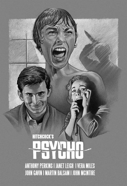 Psycho - Anthony Perkins - Alfred Hitchcock Classic Horror Movie ...