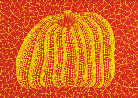 Pumpkin - Yellow and Red - Yayoi Kusama - Canvas Prints