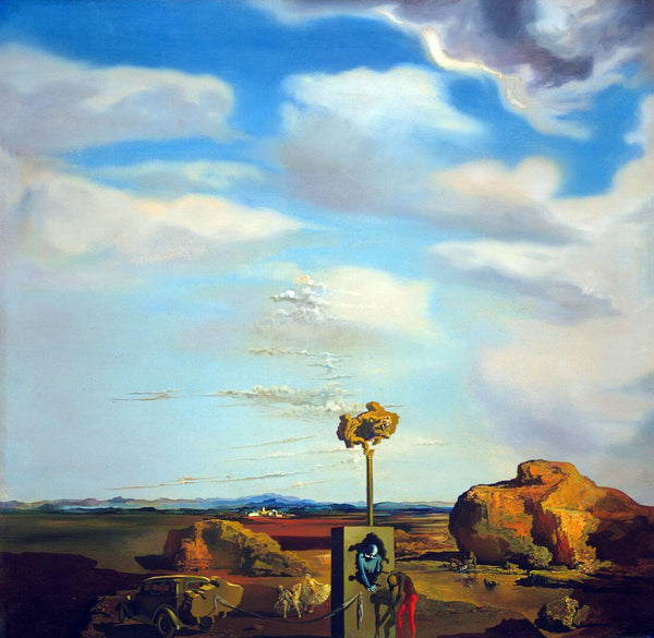 Puzzle Of Autumn - Salvador Dali - Surrealist Painting - Art Prints