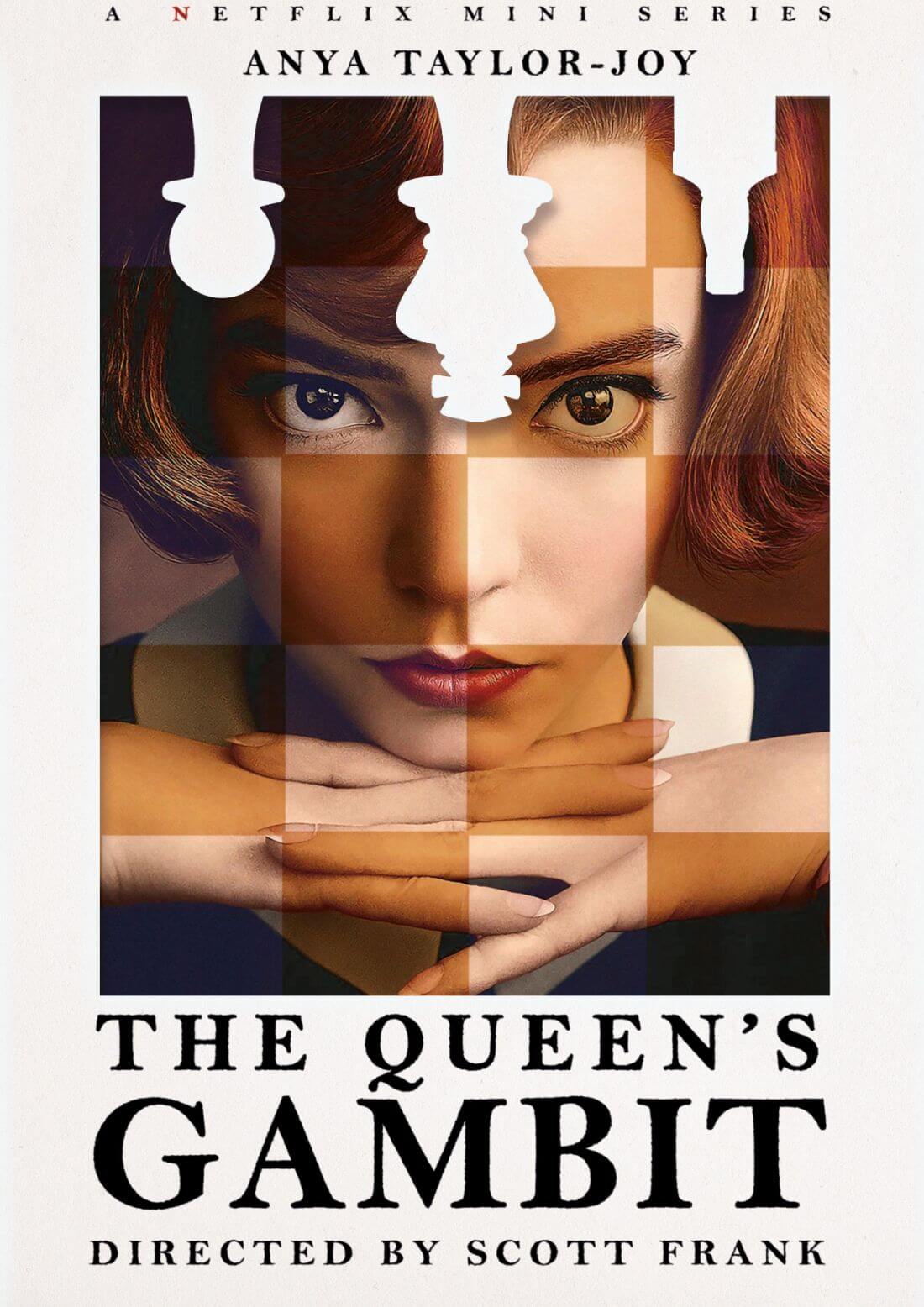 queen's gambit beth harmon benny watts Poster for Sale by lovely