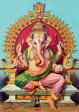 Raja Ravi Varma - Ganapati - Art Prints