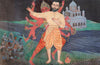 Ramakrishna Paramahamsar (Devotee of Goddess Kali) - Indian Spiritual Religious Art Painting - Life Size Posters