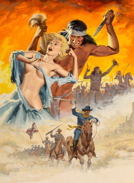 Rawhide Killer - Pulp Art Covers - Wil Hulsey Art - Large Art Prints