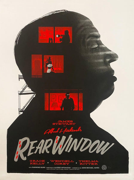 Rear Window - Alfred Hitchcock - Classic Hollywood Suspense Movie Fan ...