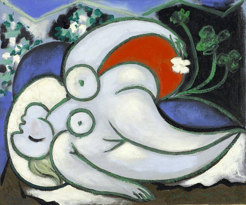 Reclining Nude Marie-Thérèse (Nu Couché 1932)  - Pablo Picasso Painting - Life Size Posters