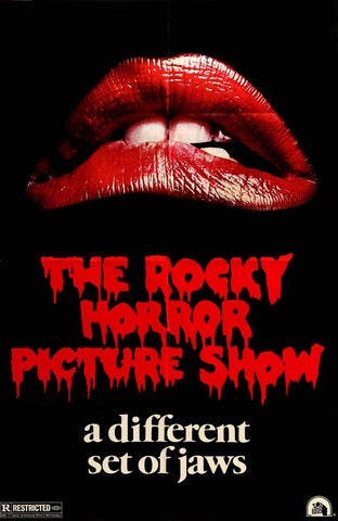 Rocky Horror Picture Show - A Different Set Of Jaws - Hollywood Cult Classic Movie Poster - Large Art Prints