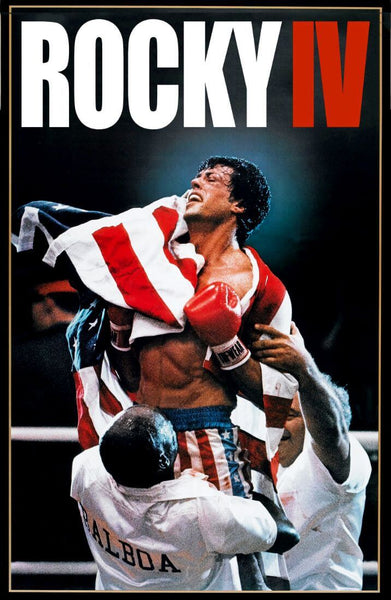 Rocky IV - Sylvester Stallone - Hollywood Action Movie Poster - Large Art Prints