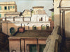 Rooftops 1- Bikas Bhattacharji - Indian Contemporary Art Painting - Life Size Posters