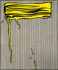 Yellow Brushstrokes – Roy Lichtenstein – Pop Art Painting - Canvas Prints