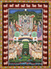 Shrinathji Darshan - Nathdwara - Pichwai Painting - Framed Prints