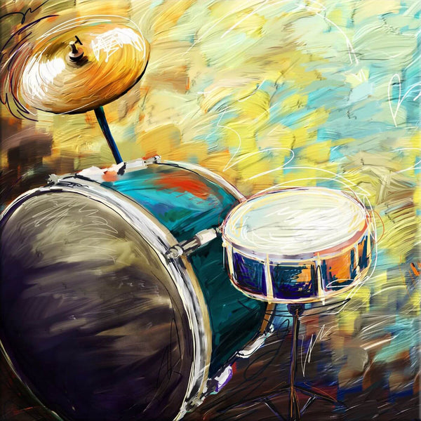 Snare Kit Painting - Posters