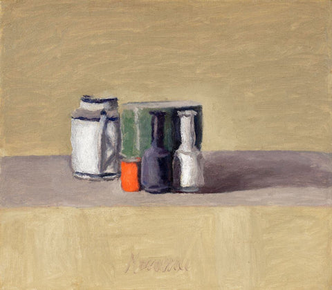 Still Life XXI (Natura Morta) - Giorgio Morandi - Canvas Prints by 