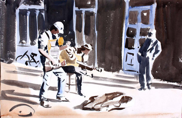 Street Musicians #2 - Large Art Prints