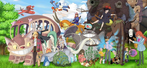 Studio Ghibli Characters - Art Prints