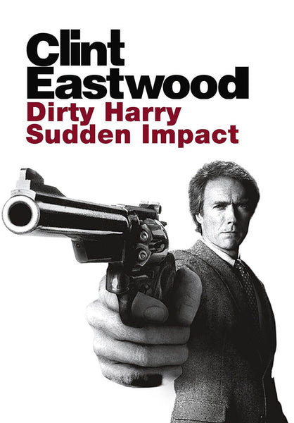 Sudden Impact - Clint Eastwood (Dirty Harry Series)- Hollywood Classic Action Movie Poster - Framed Prints