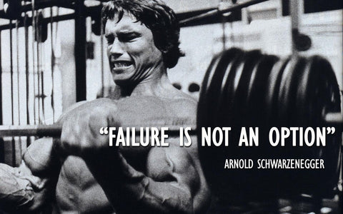 Arnold Schwarzenegger Inspirational Wall Art Print Motivational Quote  Poster Gym