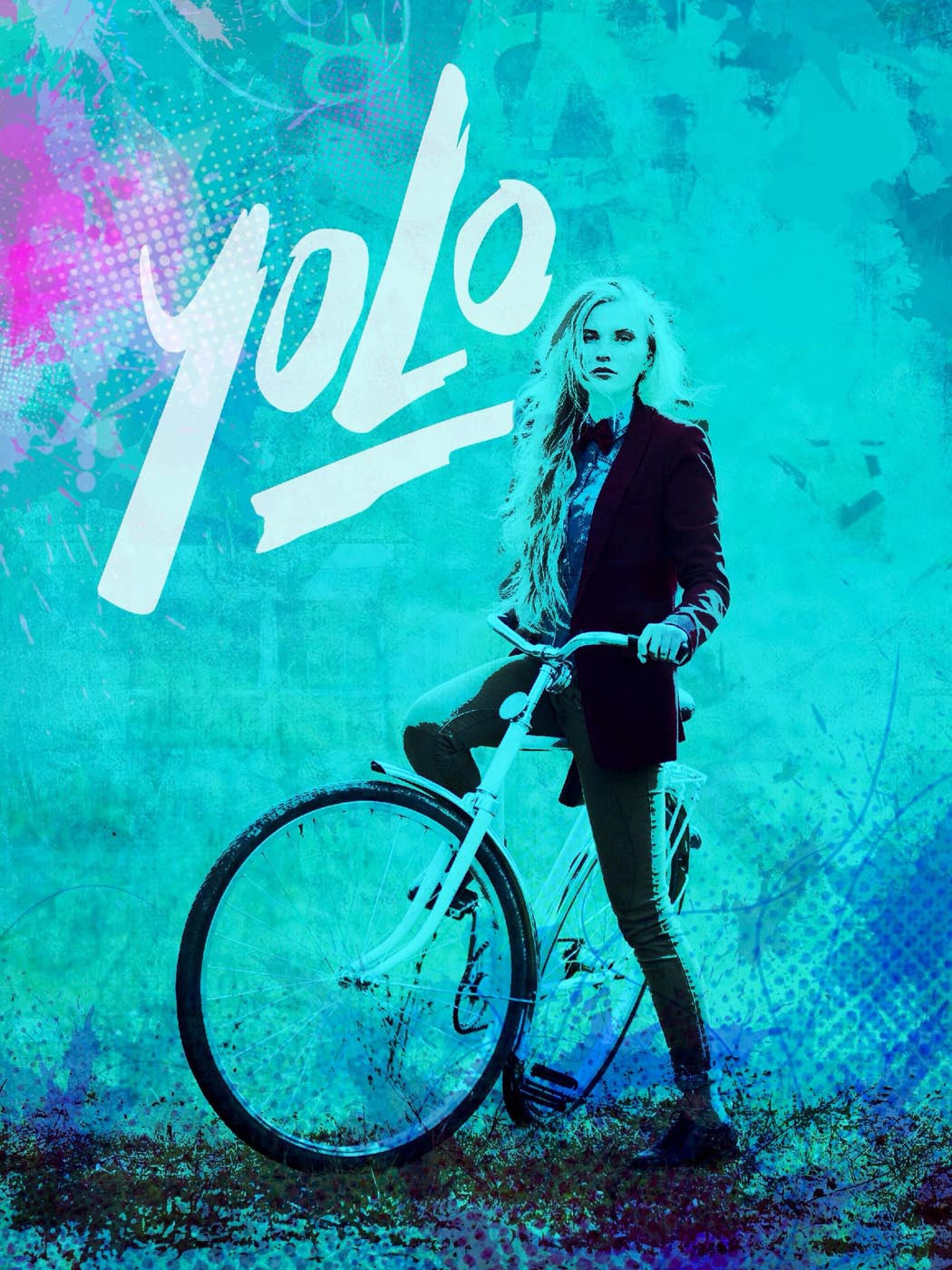 YOLO You Only Live Once Poster Posters by Aditi Musunur