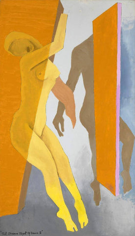 That Obscure Object of Desire II - M F Husain - Figurative Painting - Life Size Posters by M F Husain