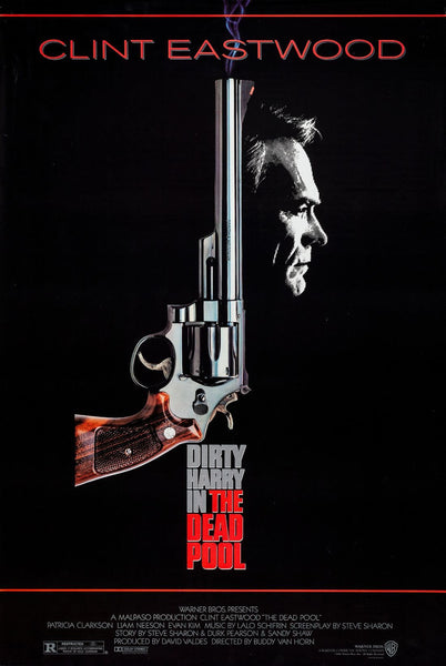 The Dead Pool - Clint Eastwood (Dirty Harry Series)- Hollywood Classic Action Movie Poster - Large Art Prints