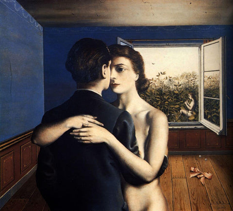 The Joy Of Life (Le Bonheur de Vivre) - Paul Delvaux Painting - Surrealism Painting - Art Prints