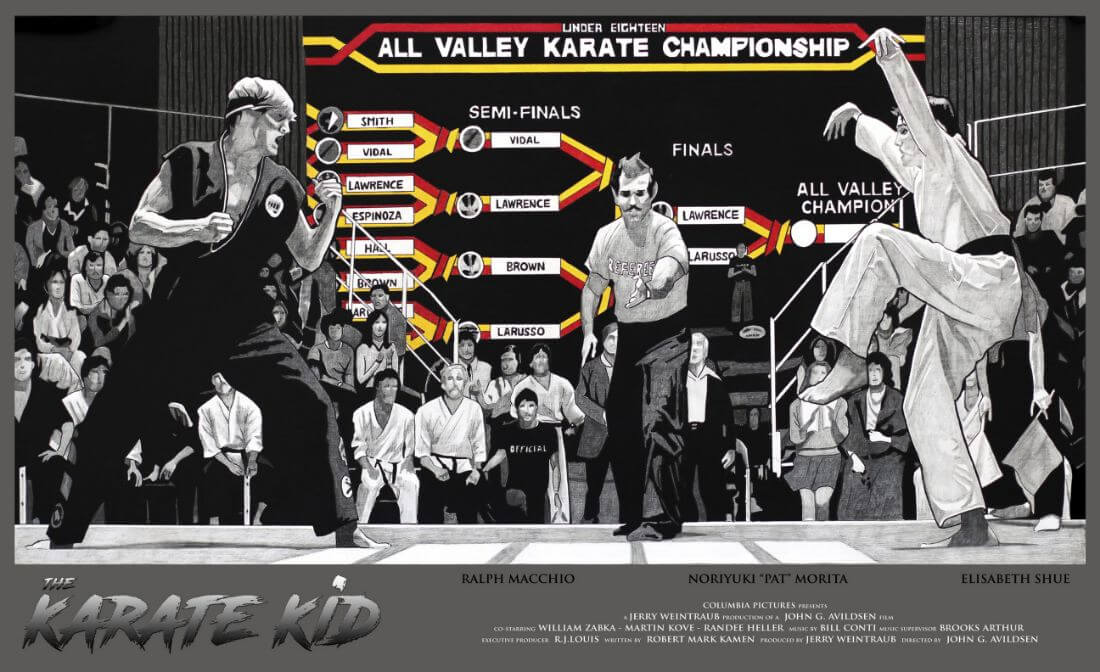 karate kid daniel vs johnny