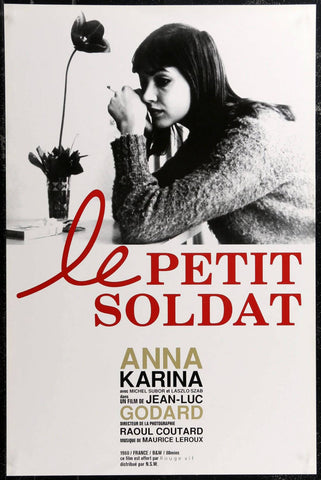 The Little Soldier (Le Petit Soldat) - Jean-Luc Godard - French New Wave Cinema Poster - Posters