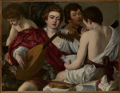 The Musicians - Caravaggio - Life Size Posters by Caravaggio