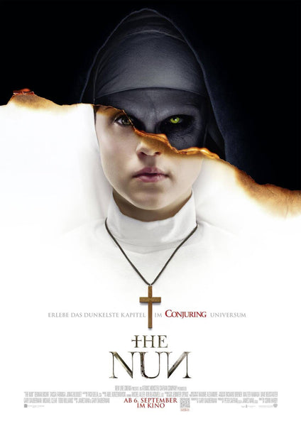 The Nun - Hollywood English Horror Movie Poster - Canvas Prints