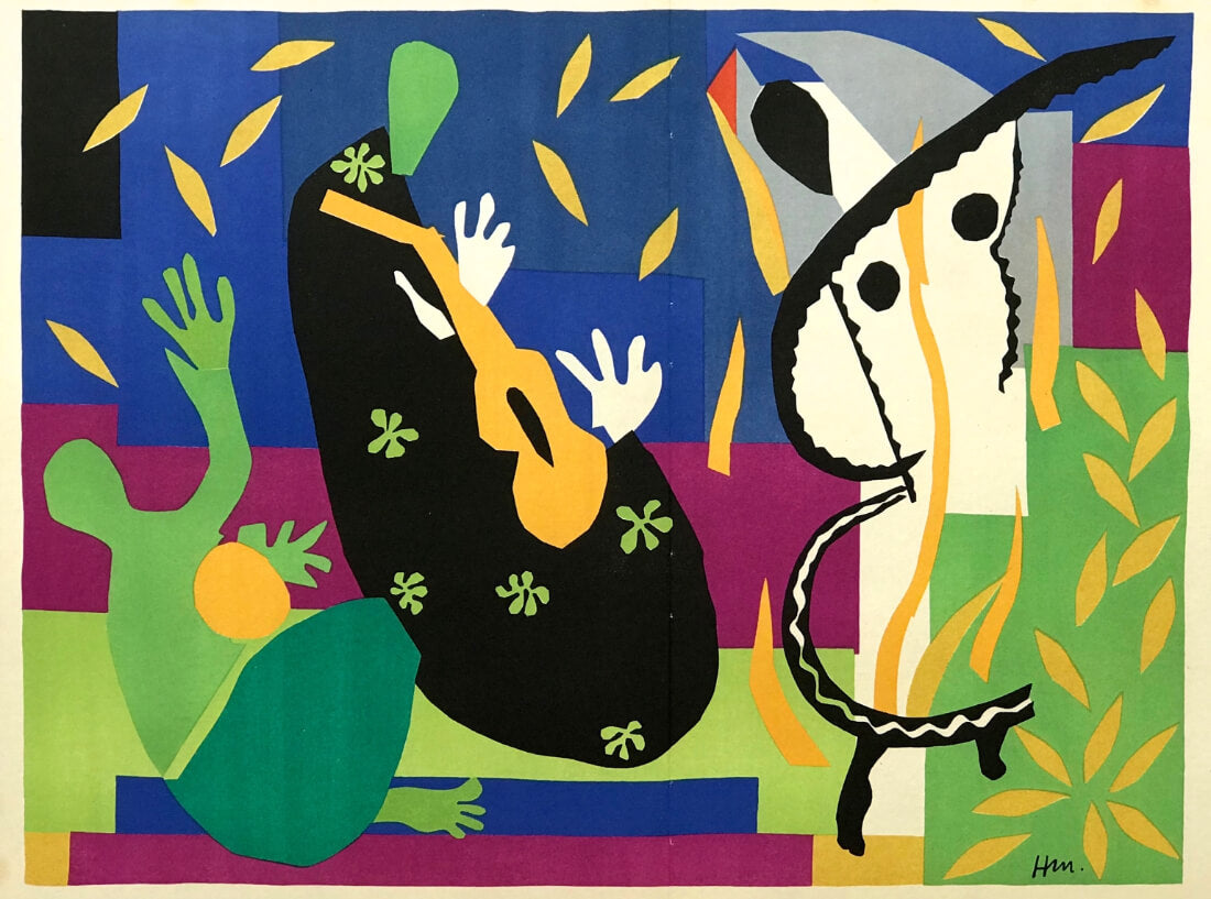 The Sadness Of The King (La tristesse du roi) – Henri Matisse Painting ...