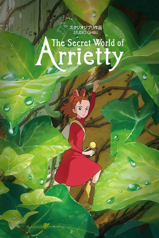 The Secret World Of Arrietty - Studio Ghibli Japanaese Animated Movie Poster - Large Art Prints