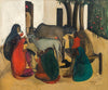 The Storyteller - Amrita Sher-Gil Masterpiece Painting - Art Prints