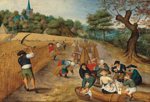 The Summer Harvesters - Pieter Brueghel II - Large Art Prints