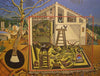 Joan Miro - The Farm House - Posters