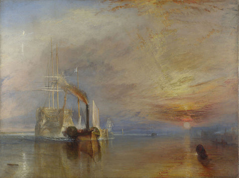 The Fighting Temeraire - Large Art Prints by J. M. W. Turner