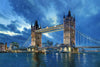The London Bridge - London Photo and Painting Collection - Life Size Posters
