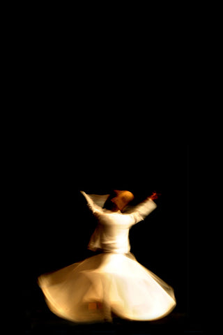 The Whirling Dervish Blur by Ananya Poddar