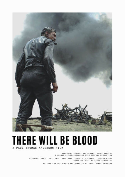 There Will Be Blood - Daniel Day-Lewis - Hollywood English Movie Poster 3 - Art Prints