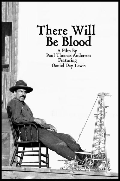 There Will Be Blood - Daniel Day-Lewis - Hollywood English Movie Poster 4 - Life Size Posters