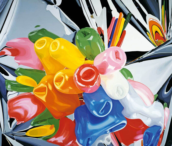 Tulips - Jeff Koons - Canvas Prints