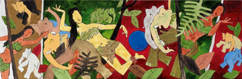 Tulsi - Maqbool Fida Husain – Painting - Posters