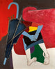 Umbrella  - Maqbool Fida Husain – Painting - Canvas Prints