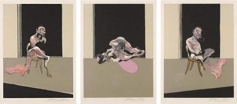 Untitled -Three Perspectives - Large Art Prints by Francis Bacon