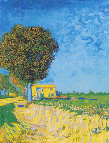 Van Gogh - A Lane Near Arles - Life Size Posters by Vincent Van Gogh