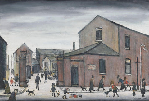 Viaduct Works,Manchester - L S Lowry RA - Framed Prints