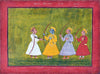 Vintage Indian Art - Ramayana - FIVE FOLIOS FROM A RAMAYANA SERIES - Rajput Painting - Mewar - 18 Century - Large Art Prints