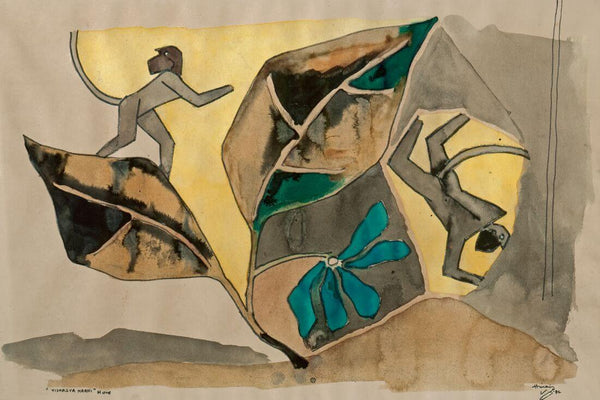 Vishalya Karni - M F Husain - Painting - Posters