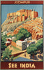 Visit India - Jodhpur - Vintage Poster - Life Size Posters