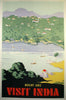 Visit India - Mount Abu - Vintage Travel Poster - Canvas Prints